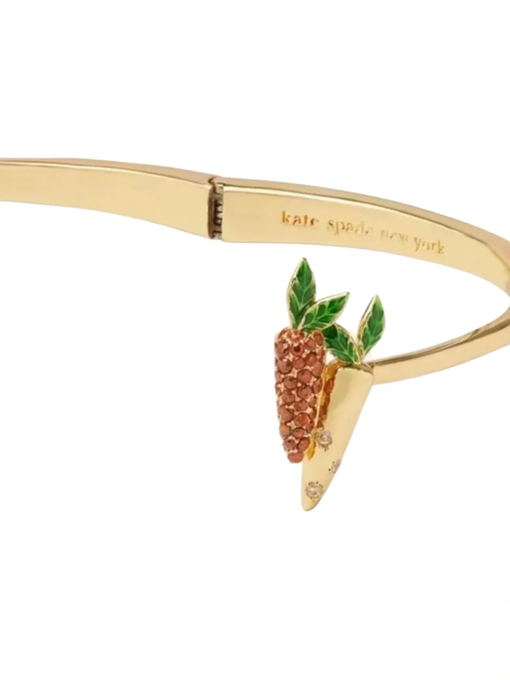 Kate Spade Harvest Time Vegetable Hinge Cuff - Picture 3 of 6